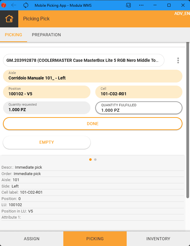 MODULA S.p.A. WMS – Bild 6