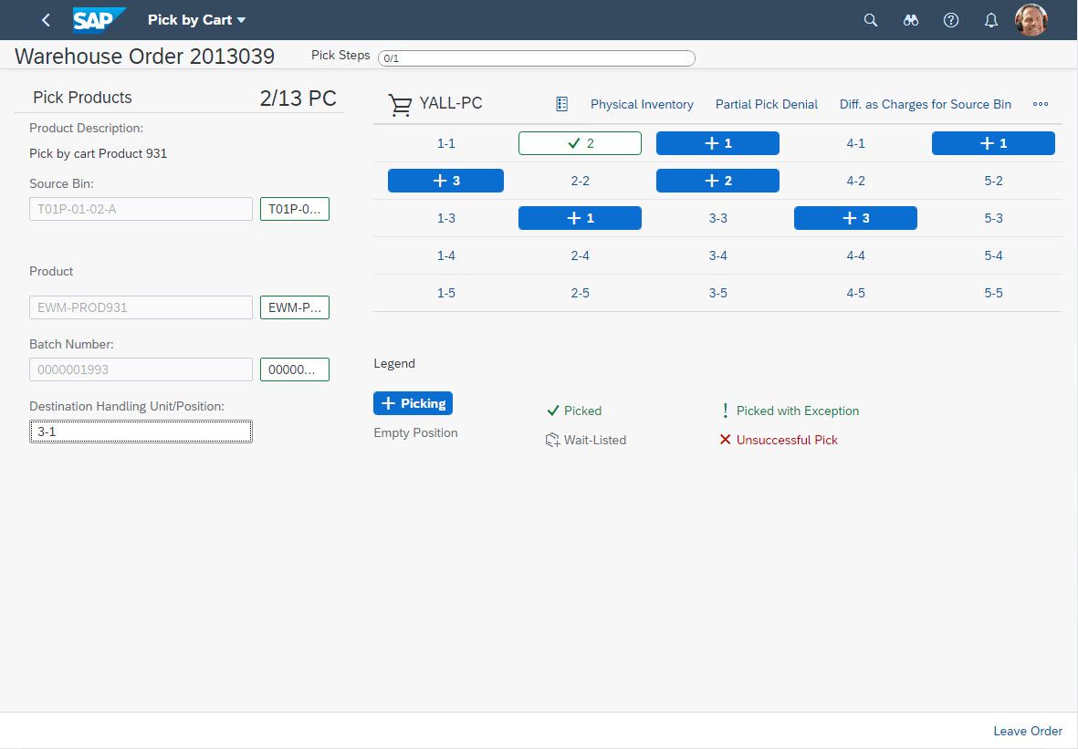 SAP SE WMS – Bild 7