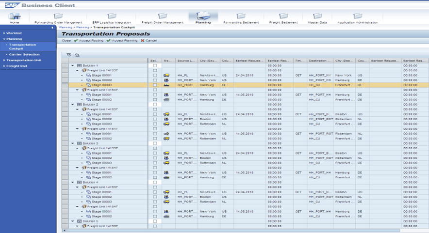 SAP SE TMS – Bild 1