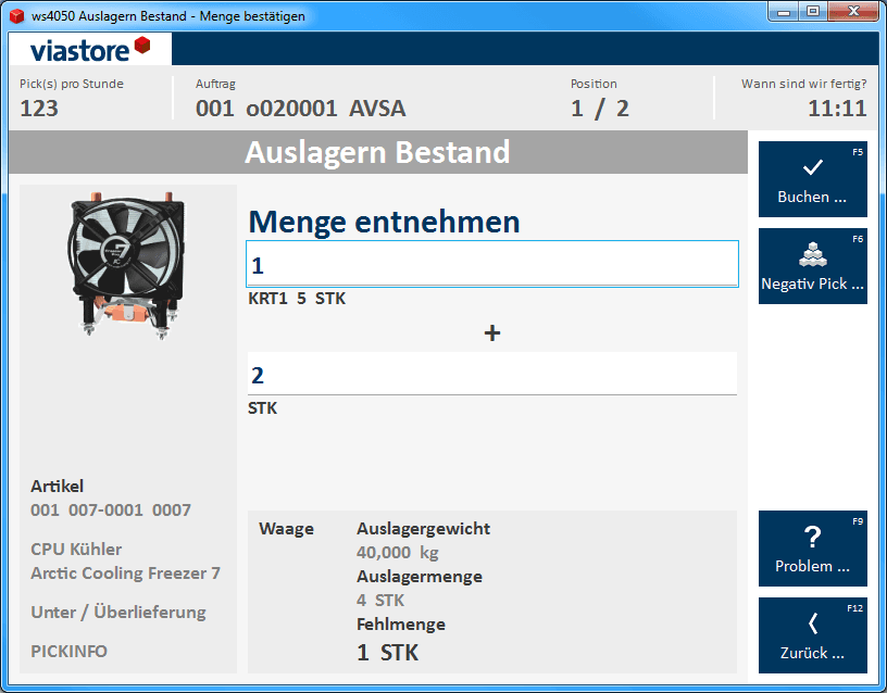 Toyota Automated Logistics Software  GmbH WMS – Bild 11
