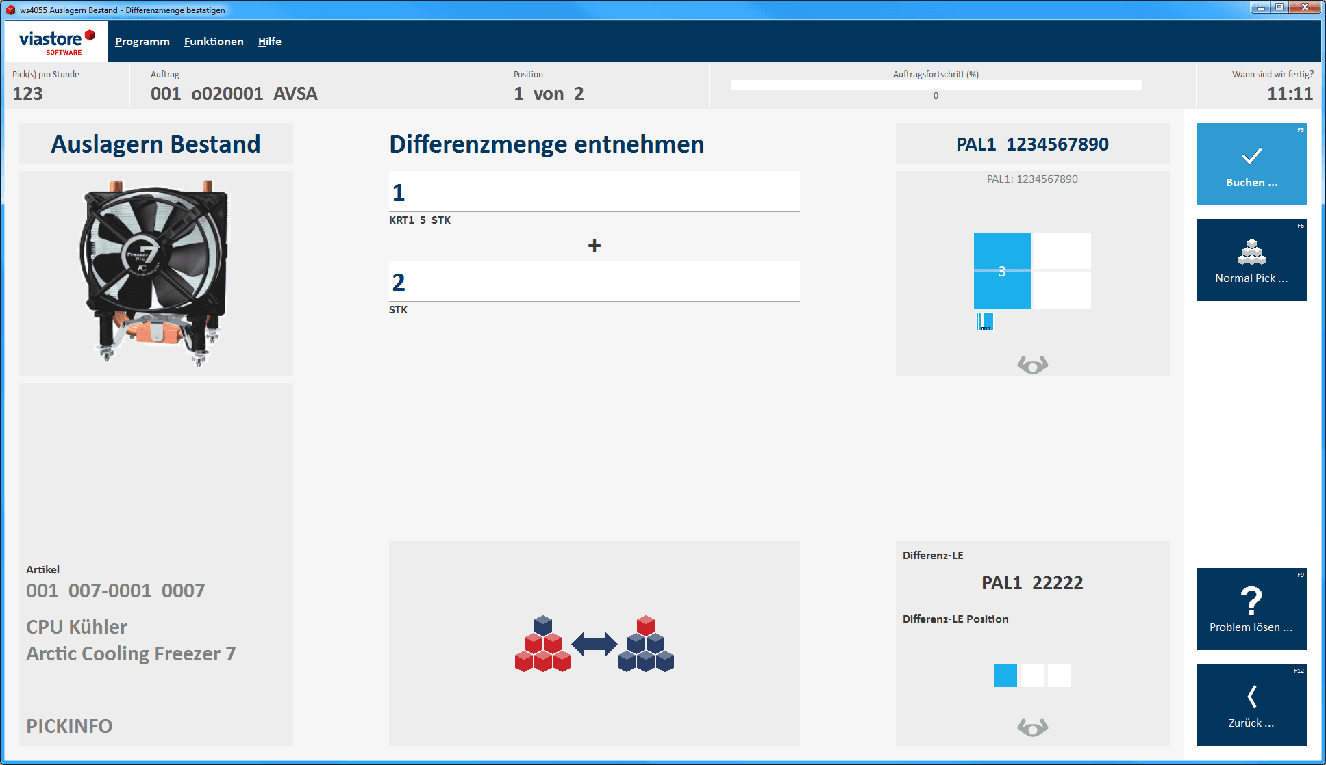 Toyota Automated Logistics Software  GmbH WMS – Bild 12