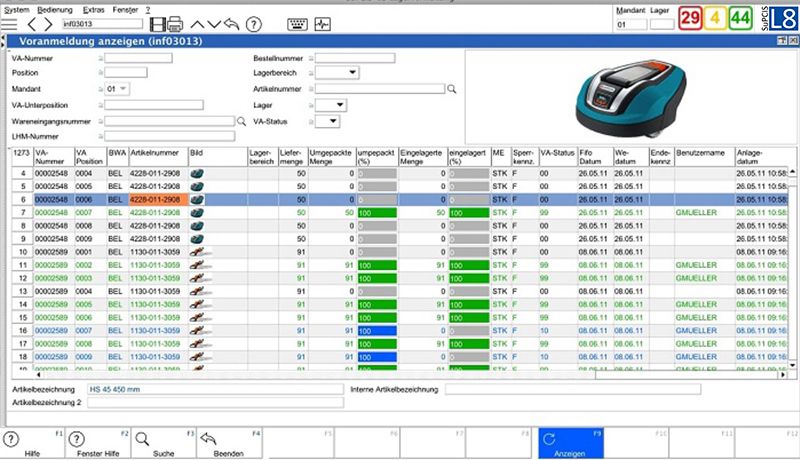 S&P Computersysteme GmbH WMS – Bild 2