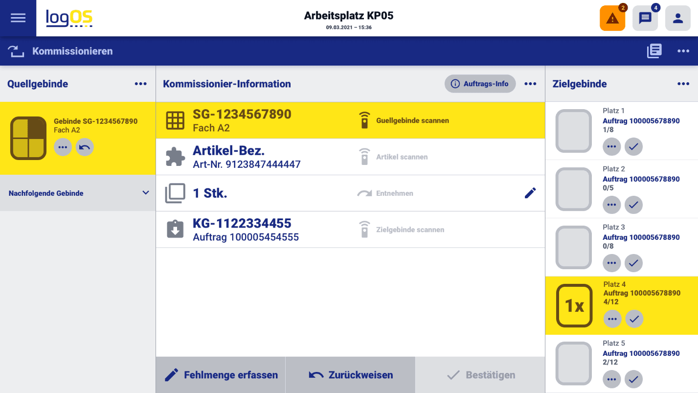 Stöcklin Logistik AG WMS – Bild 1