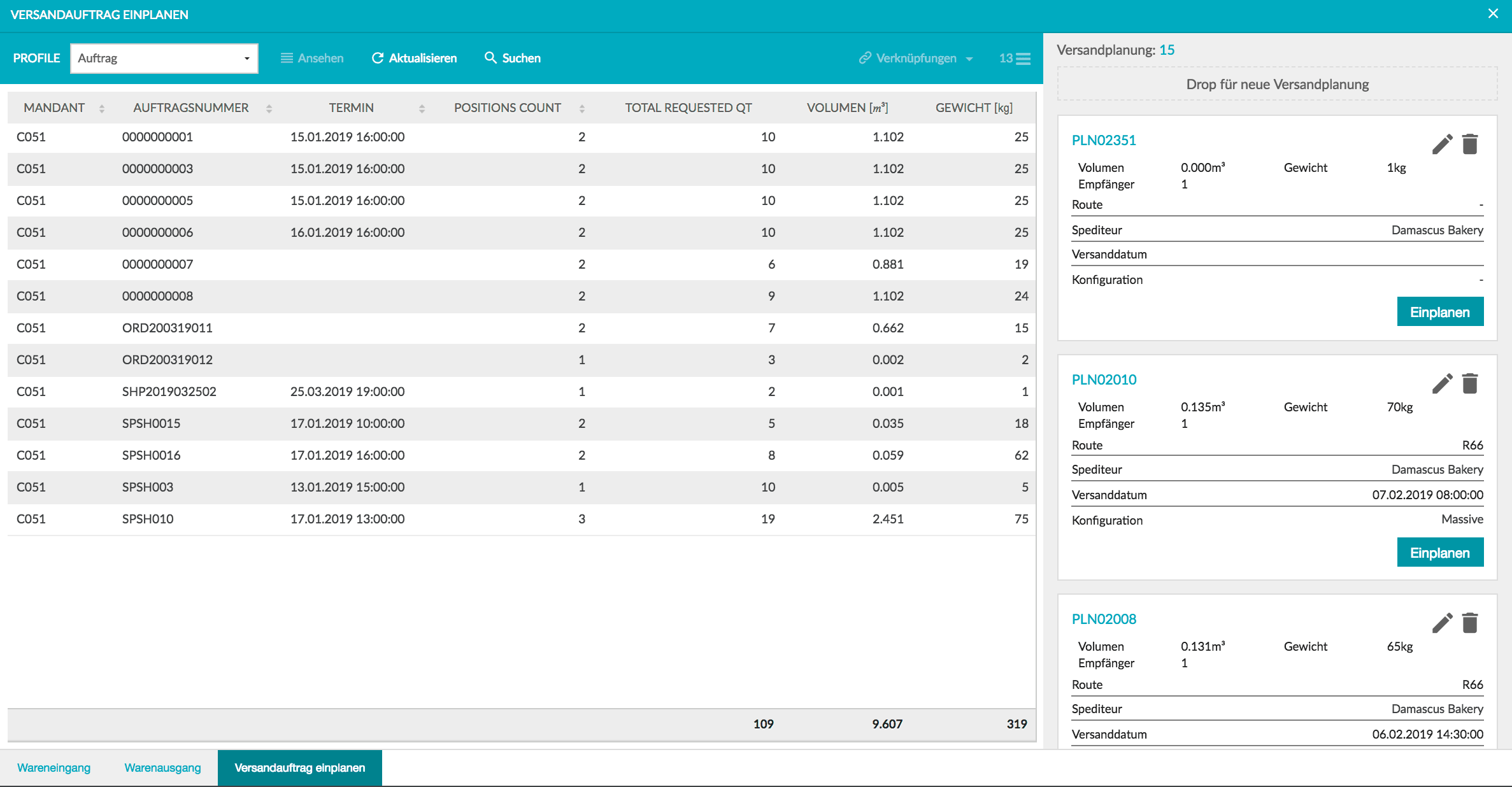 Logistics Reply WMS – Bild 1