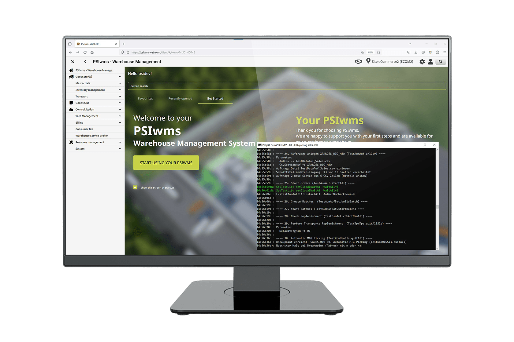 PSI Software SE WMS – Bild 1