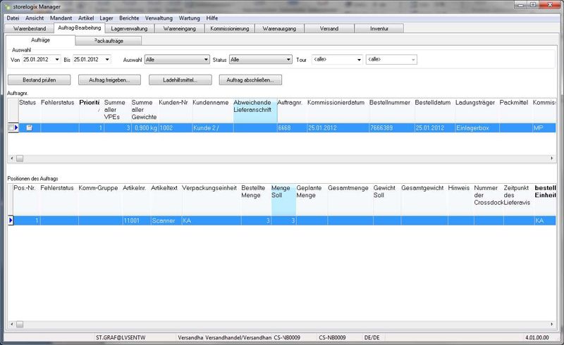 storelogix by common solutions GmbH & Co. KG WMS – Bild 3