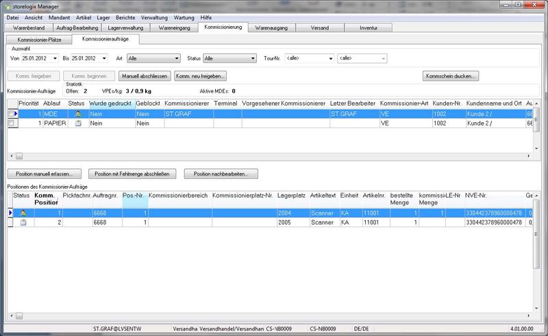 storelogix by common solutions GmbH & Co. KG WMS – Bild 4