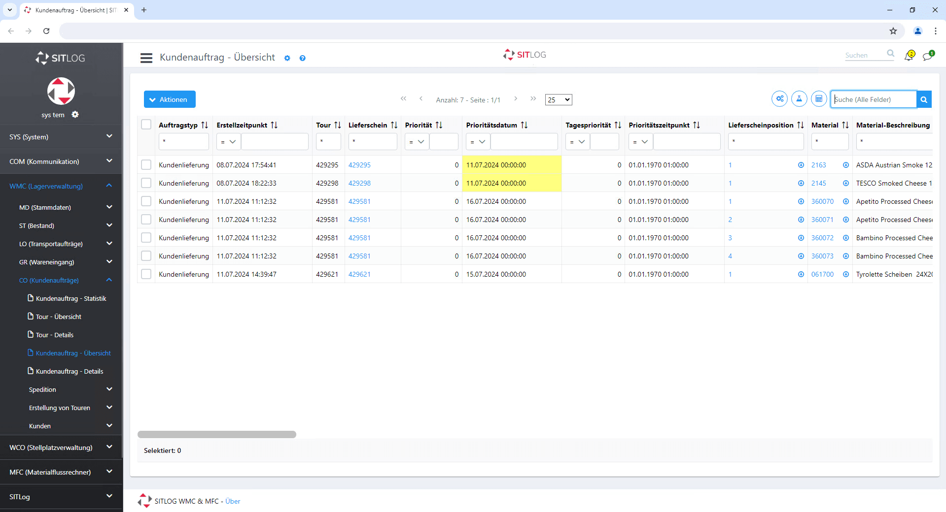 SITLog GmbH WMS – Bild 4