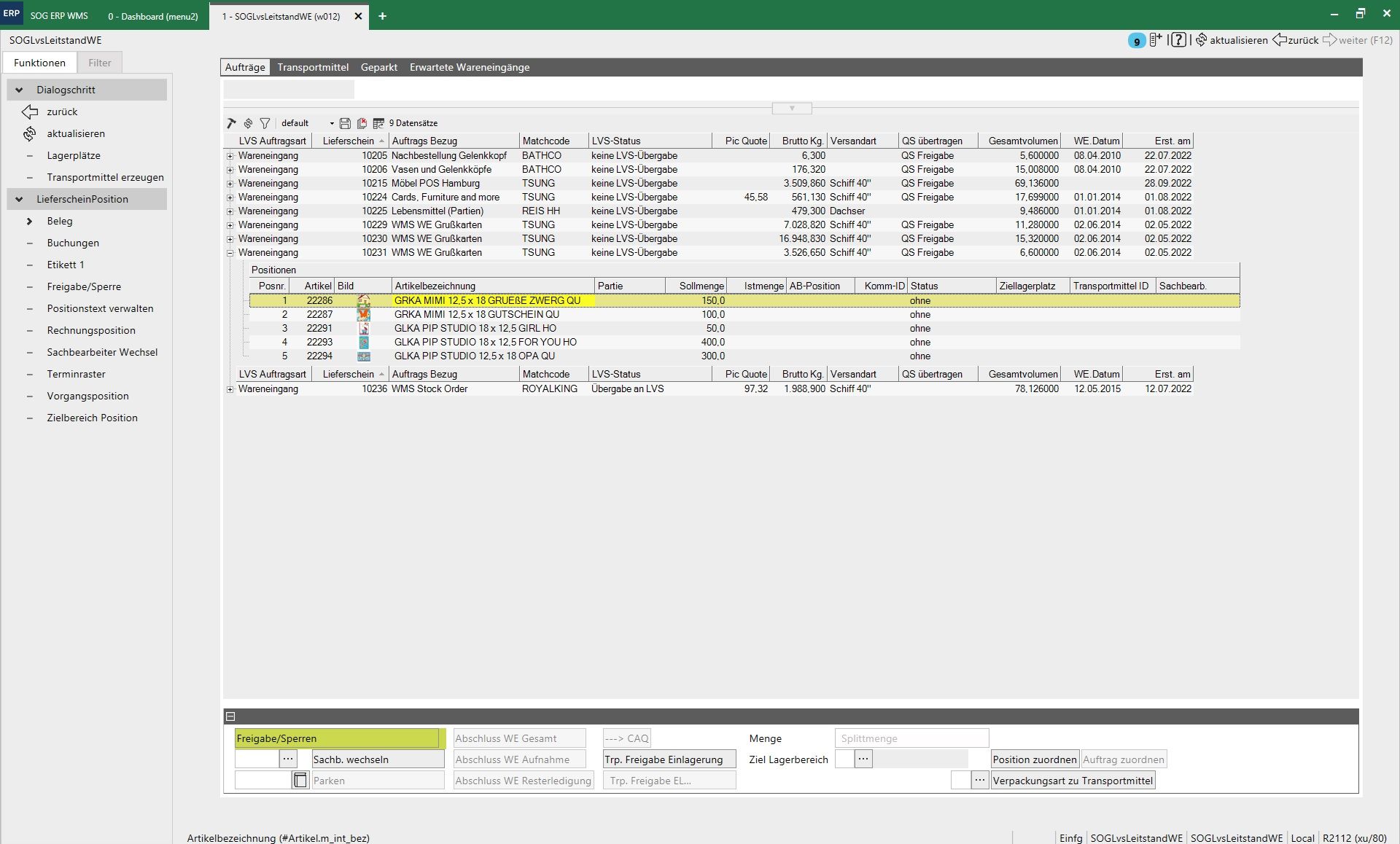 SOG Business-Software GmbH WMS – Bild 9