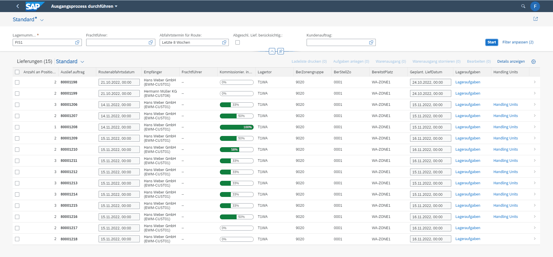 FIS Informationssysteme und Consulting GmbH WMS – Bild 7