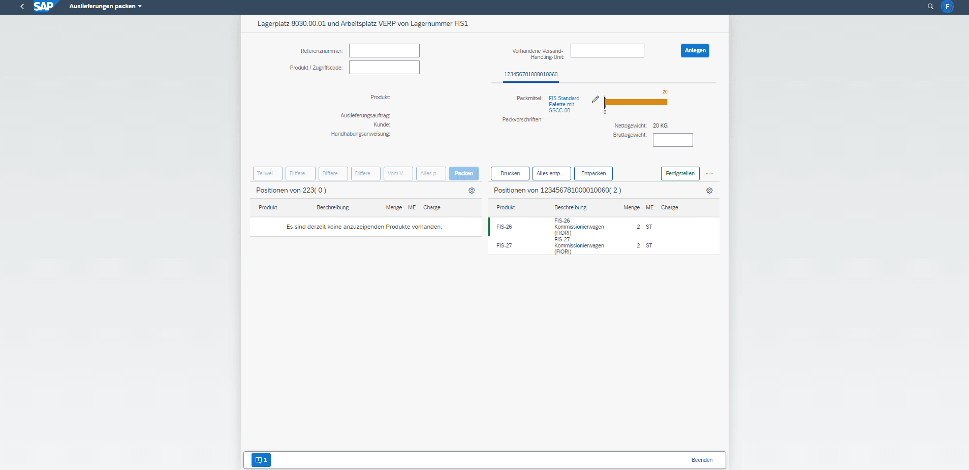 FIS Informationssysteme und Consulting GmbH WMS – Bild 9