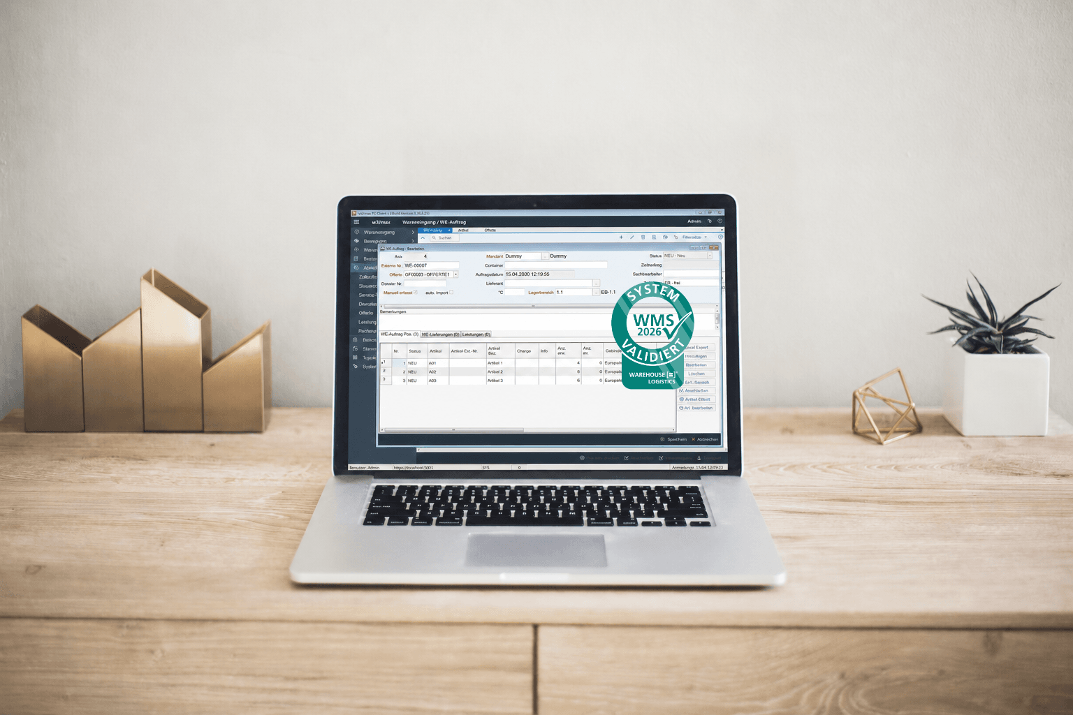 w3logistics AG  WMS – Bild 1