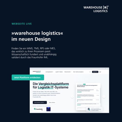 »warehouse logistics« präsentiert sich in einem neuen Design